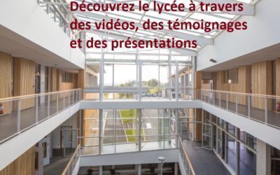 Découverte du lycée et de ses formations